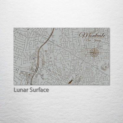 Montvale, New Jersey Street Map