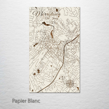 Morristown, New Jersey Street Map