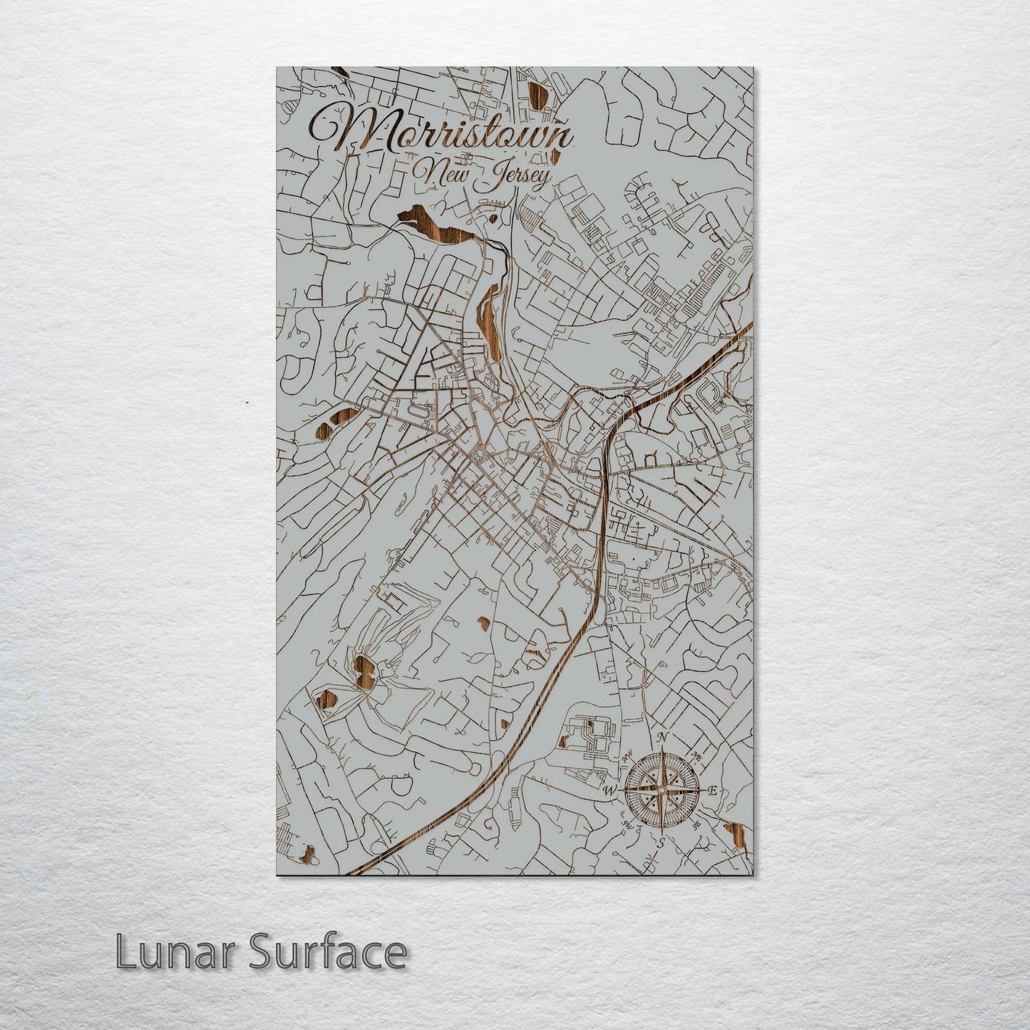 Morristown, New Jersey Street Map