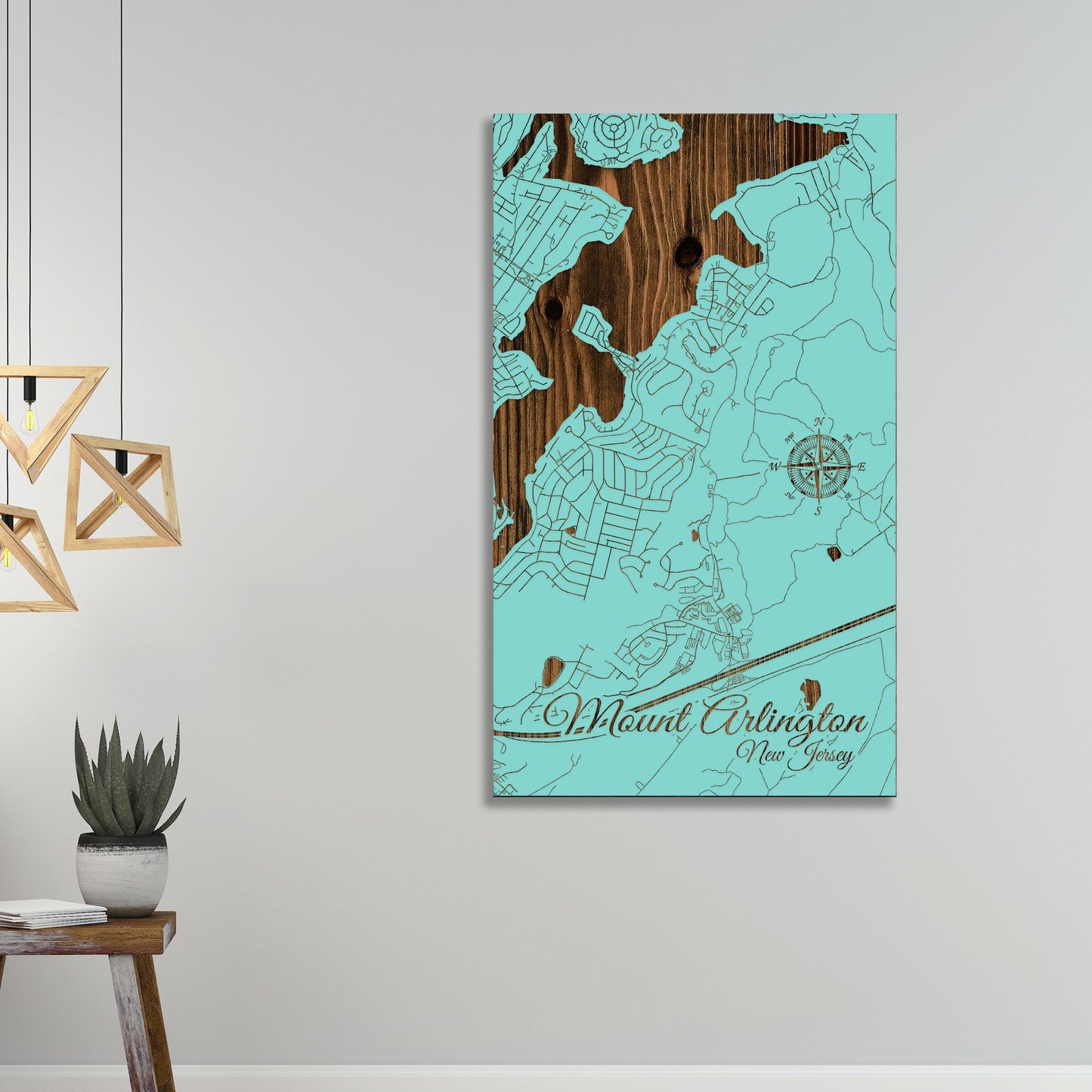 Mount Arlington, New Jersey Street Map