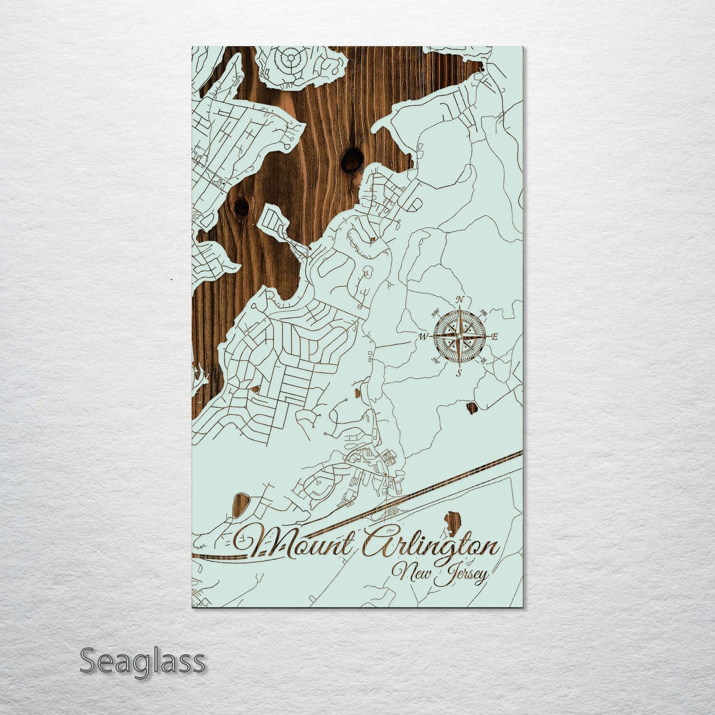 Mount Arlington, New Jersey Street Map