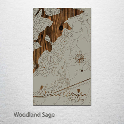 Mount Arlington, New Jersey Street Map