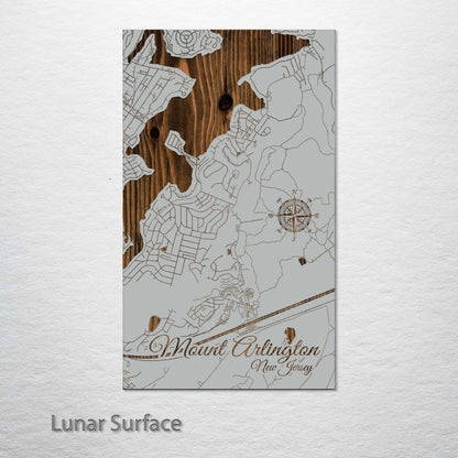 Mount Arlington, New Jersey Street Map