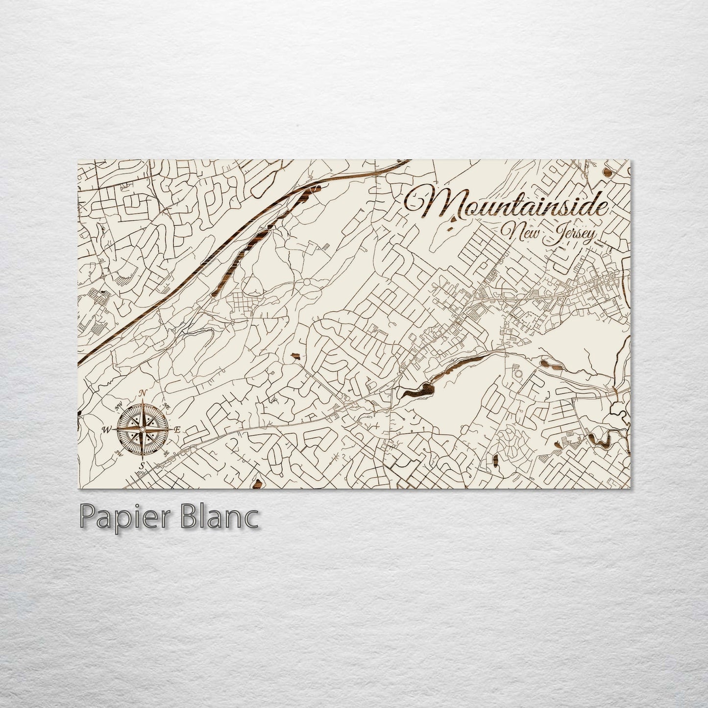 Mountainside, New Jersey Street Map