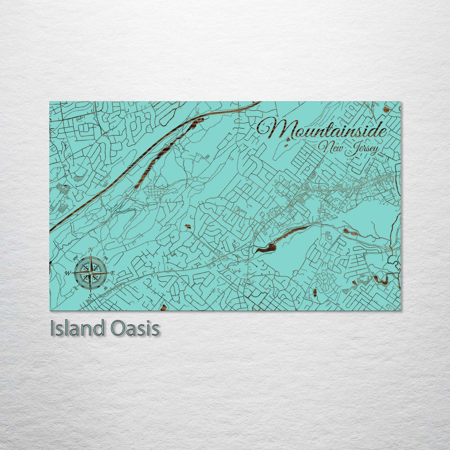 Mountainside, New Jersey Street Map