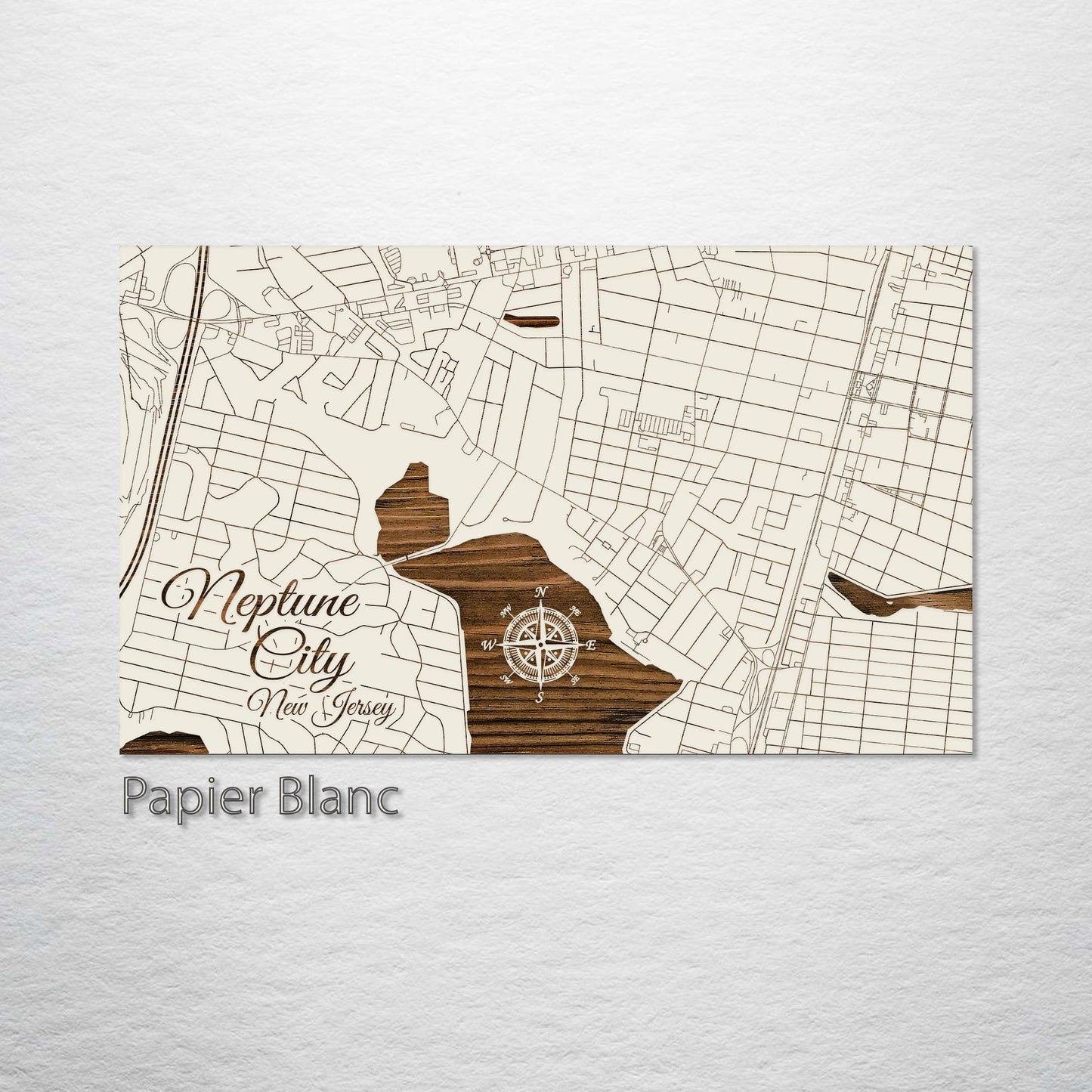 Neptune City, New Jersey Street Map