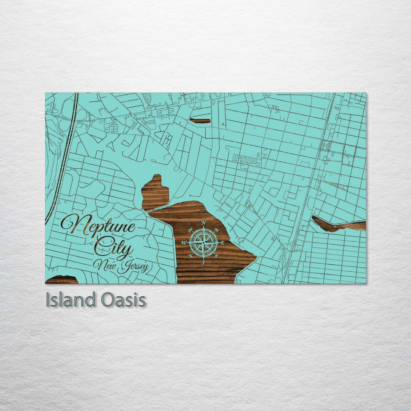 Neptune City, New Jersey Street Map