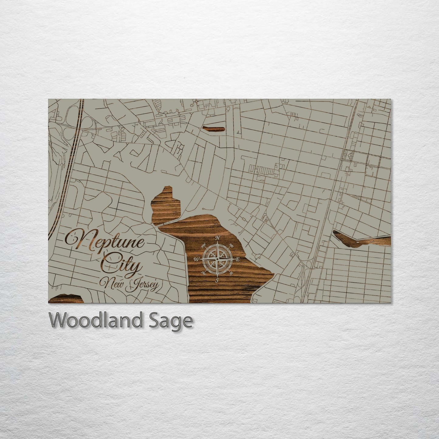 Neptune City, New Jersey Street Map