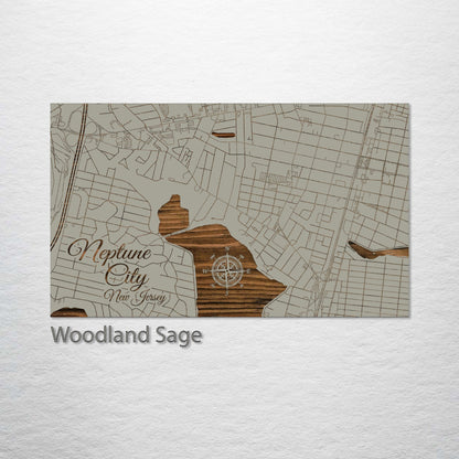 Neptune City, New Jersey Street Map