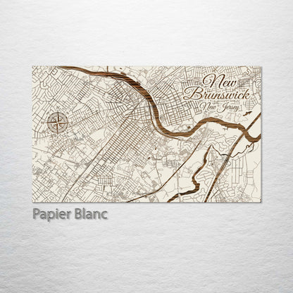 New Brunswick, New Jersey Street Map