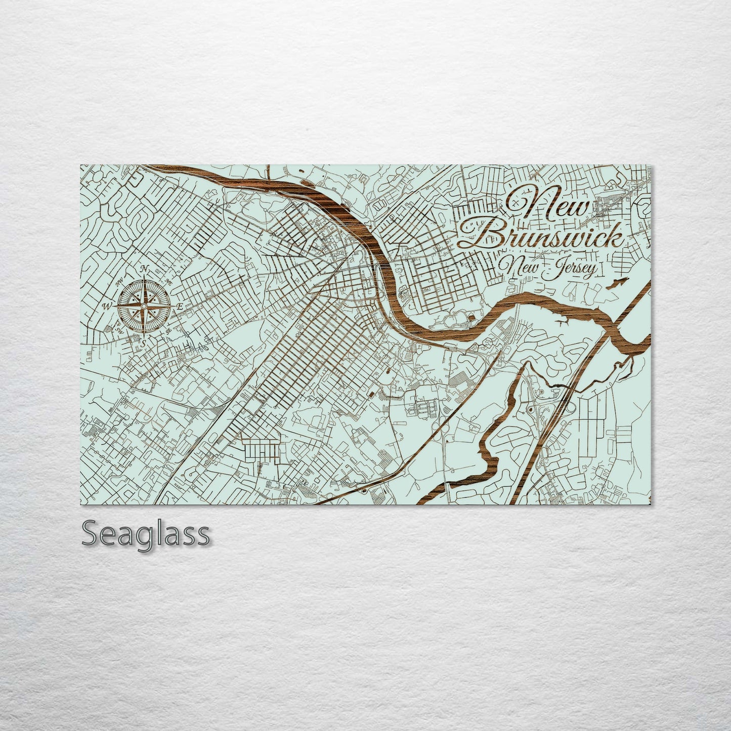 New Brunswick, New Jersey Street Map