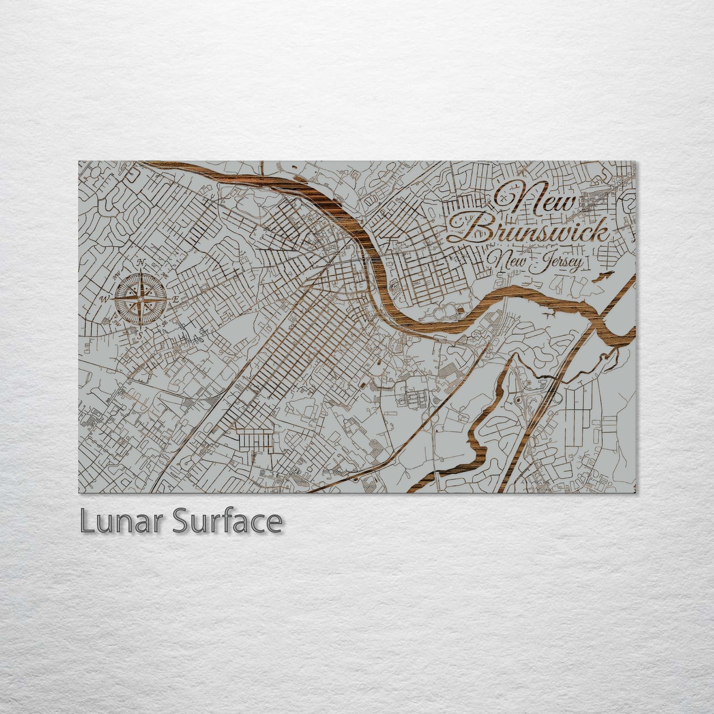 New Brunswick, New Jersey Street Map