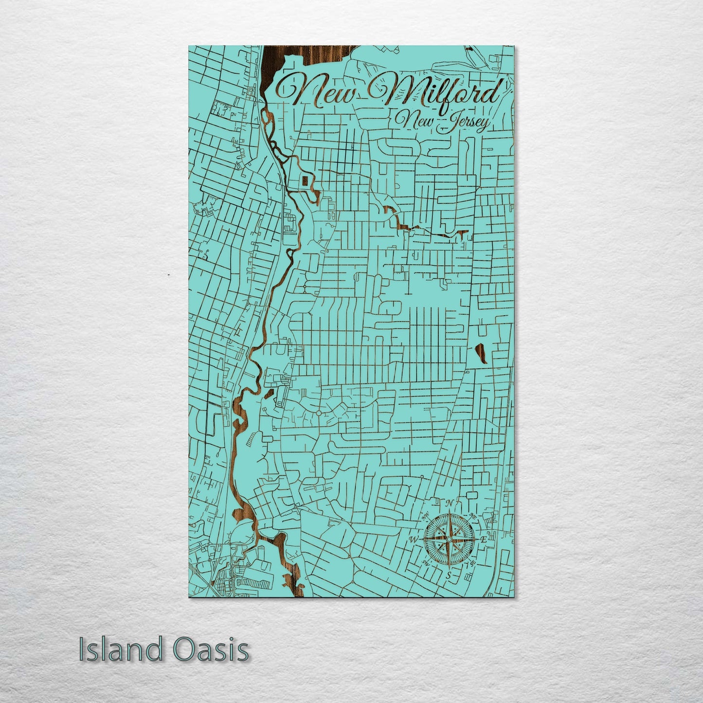 New Milford, New Jersey Street Map