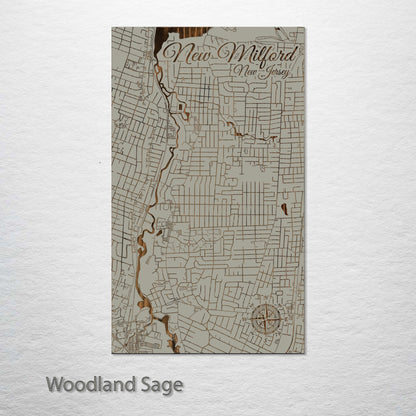New Milford, New Jersey Street Map