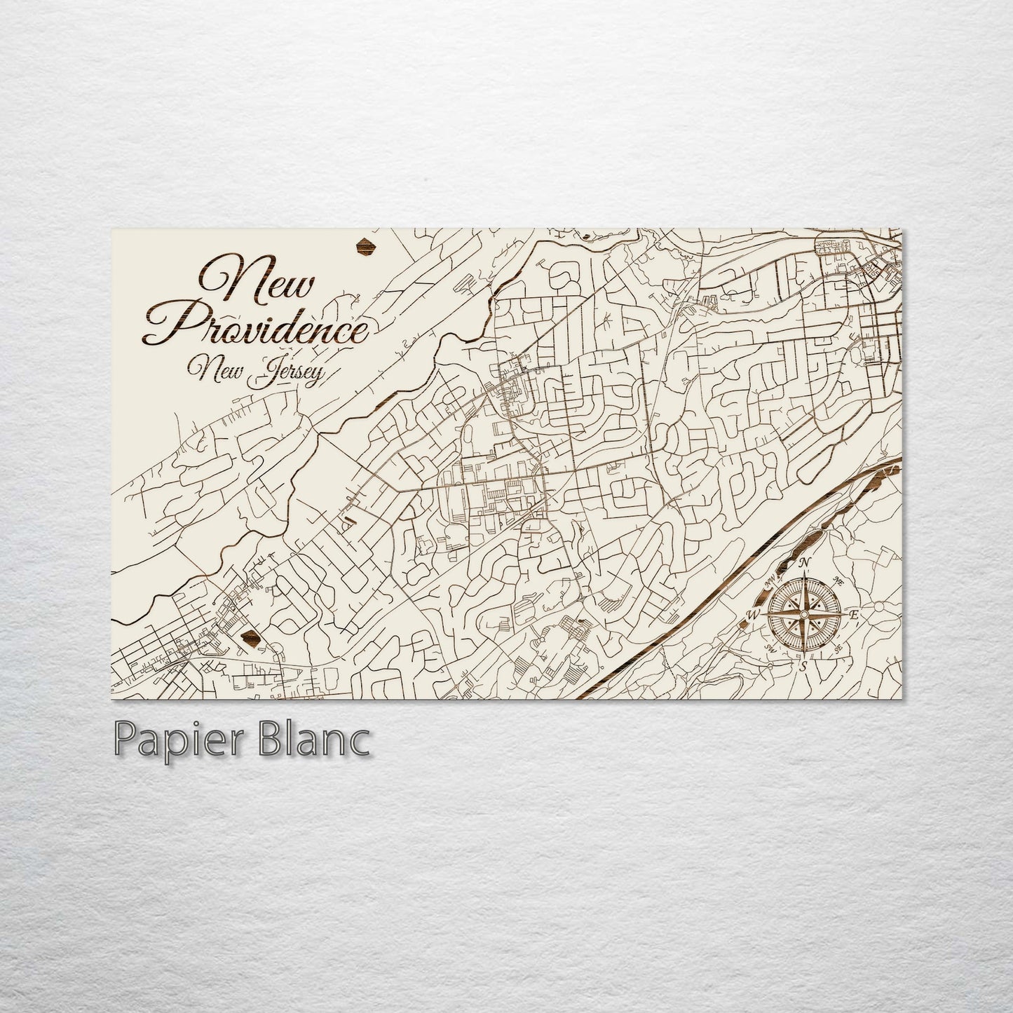 New Providence, New Jersey Street Map