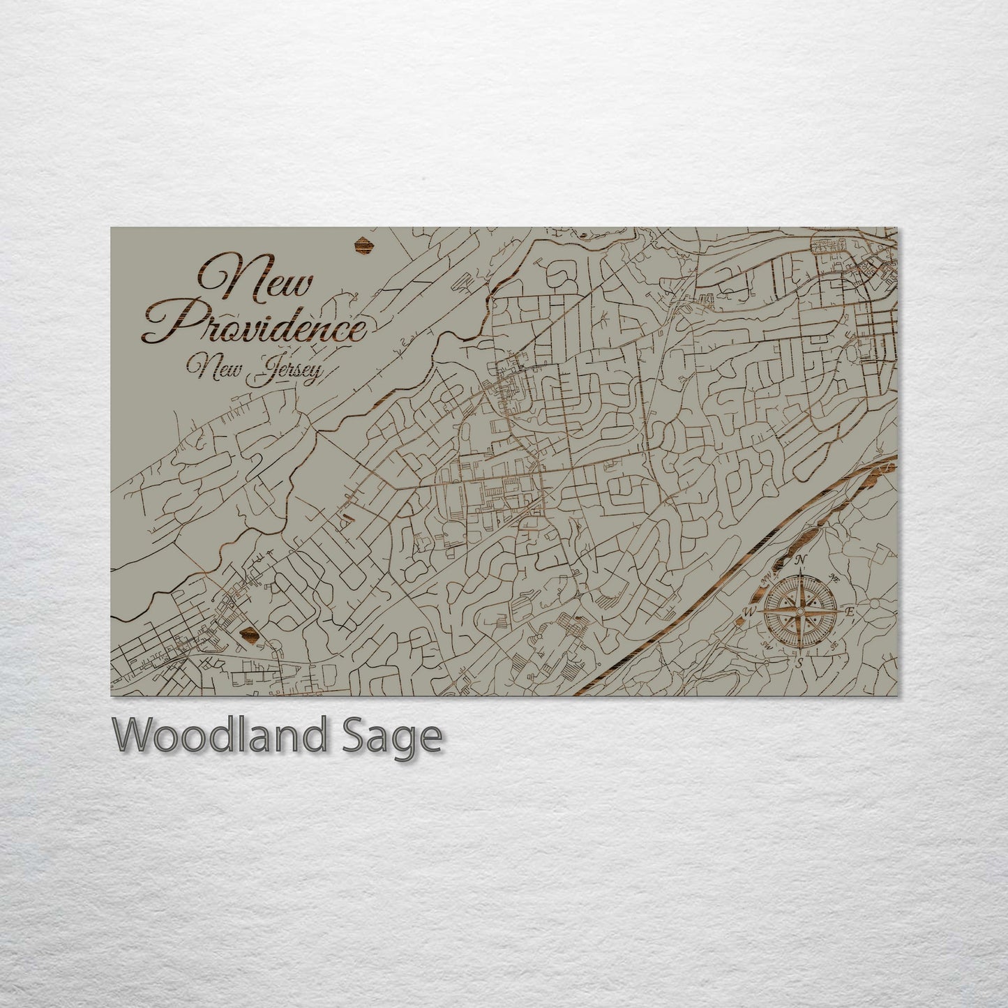 New Providence, New Jersey Street Map