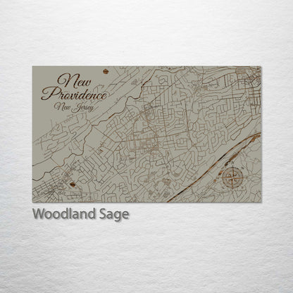 New Providence, New Jersey Street Map