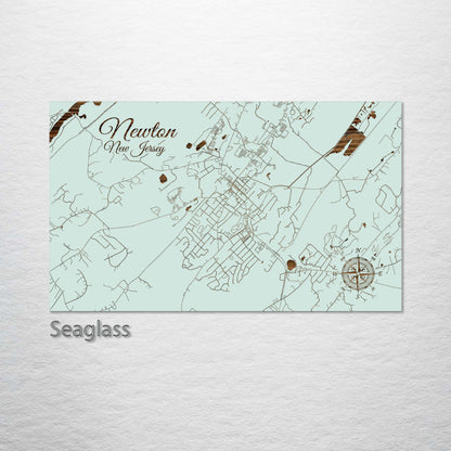 Newton, New Jersey Street Map