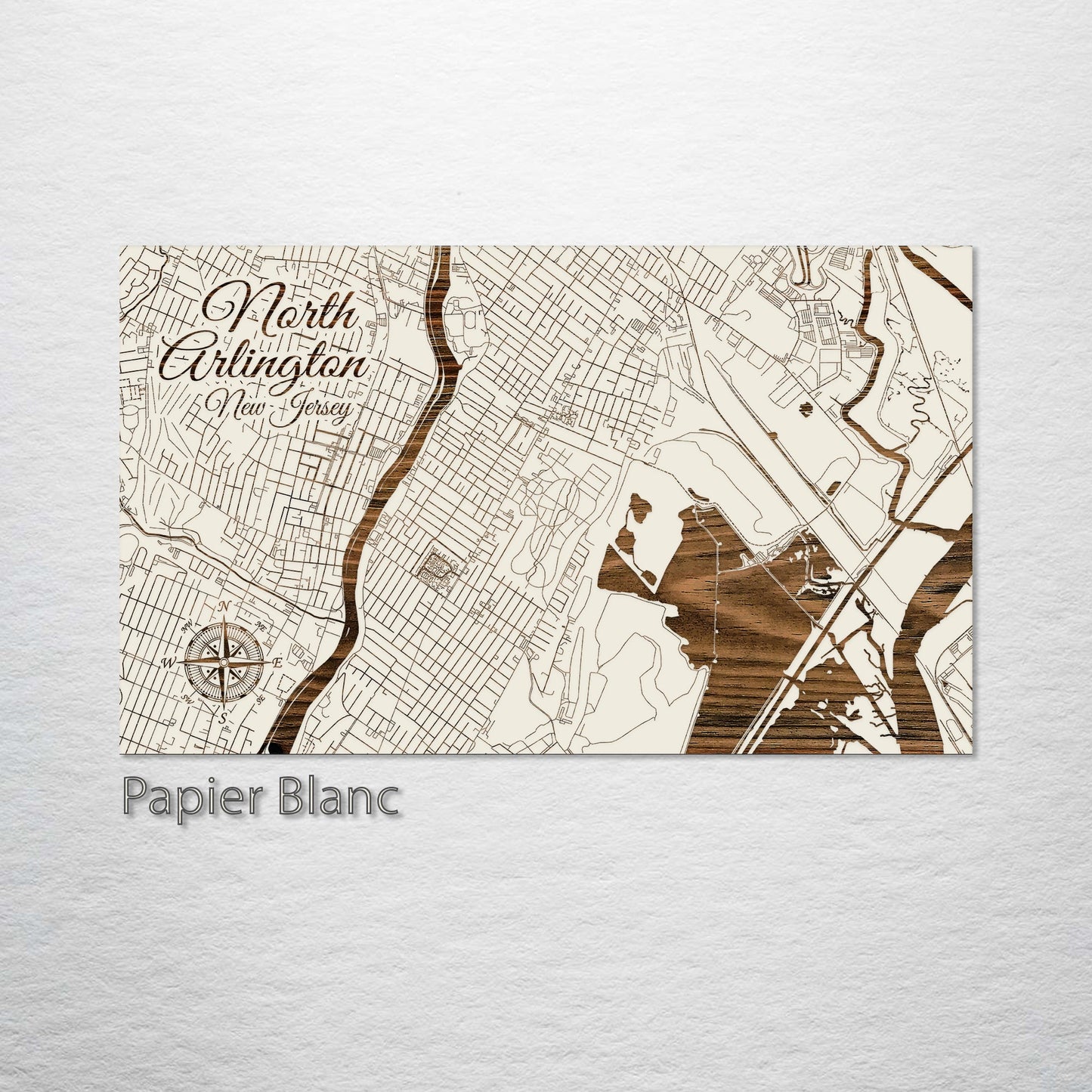 North Arlington, New Jersey Street Map