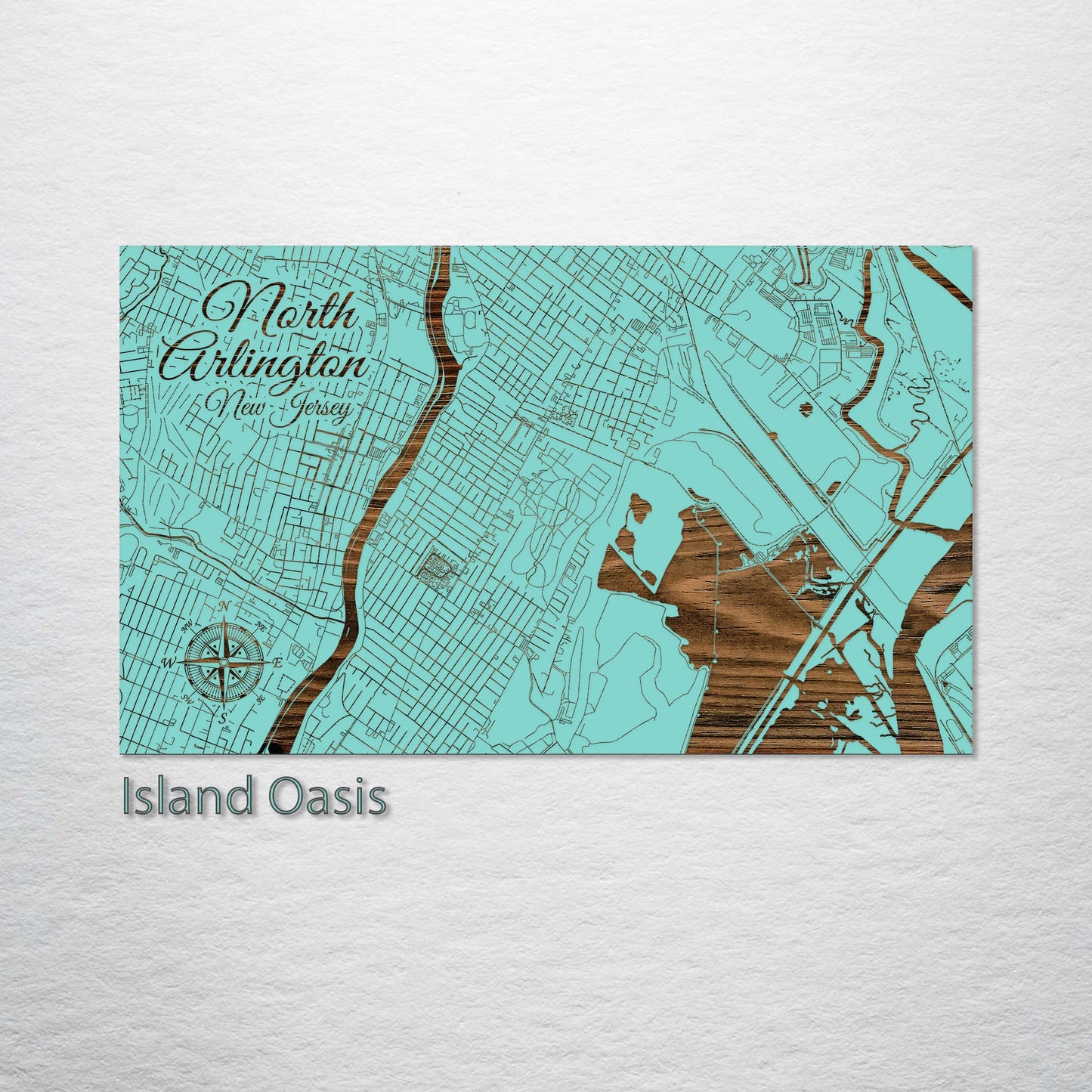 North Arlington, New Jersey Street Map