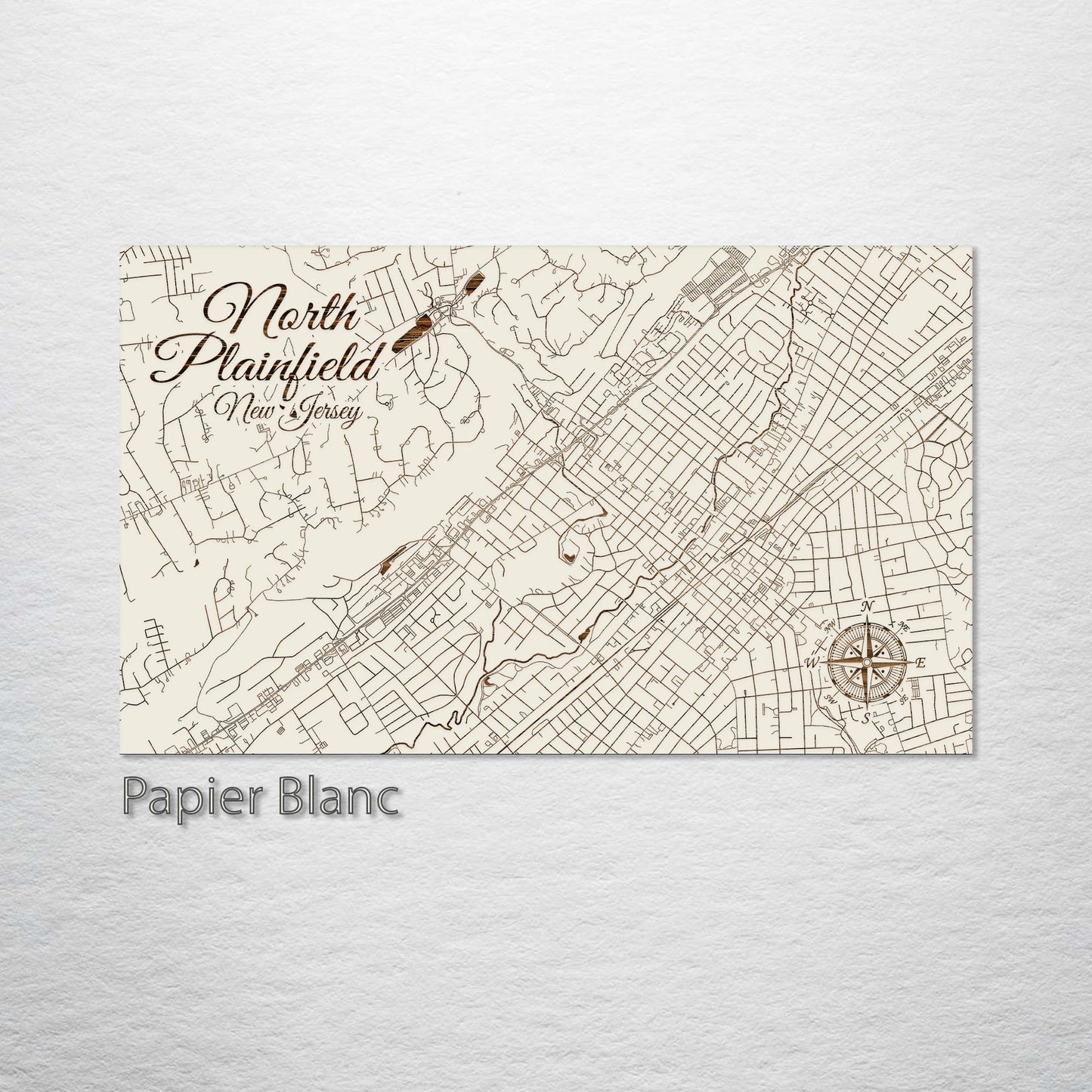 North Plainfield, New Jersey Street Map