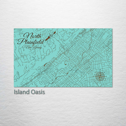 North Plainfield, New Jersey Street Map