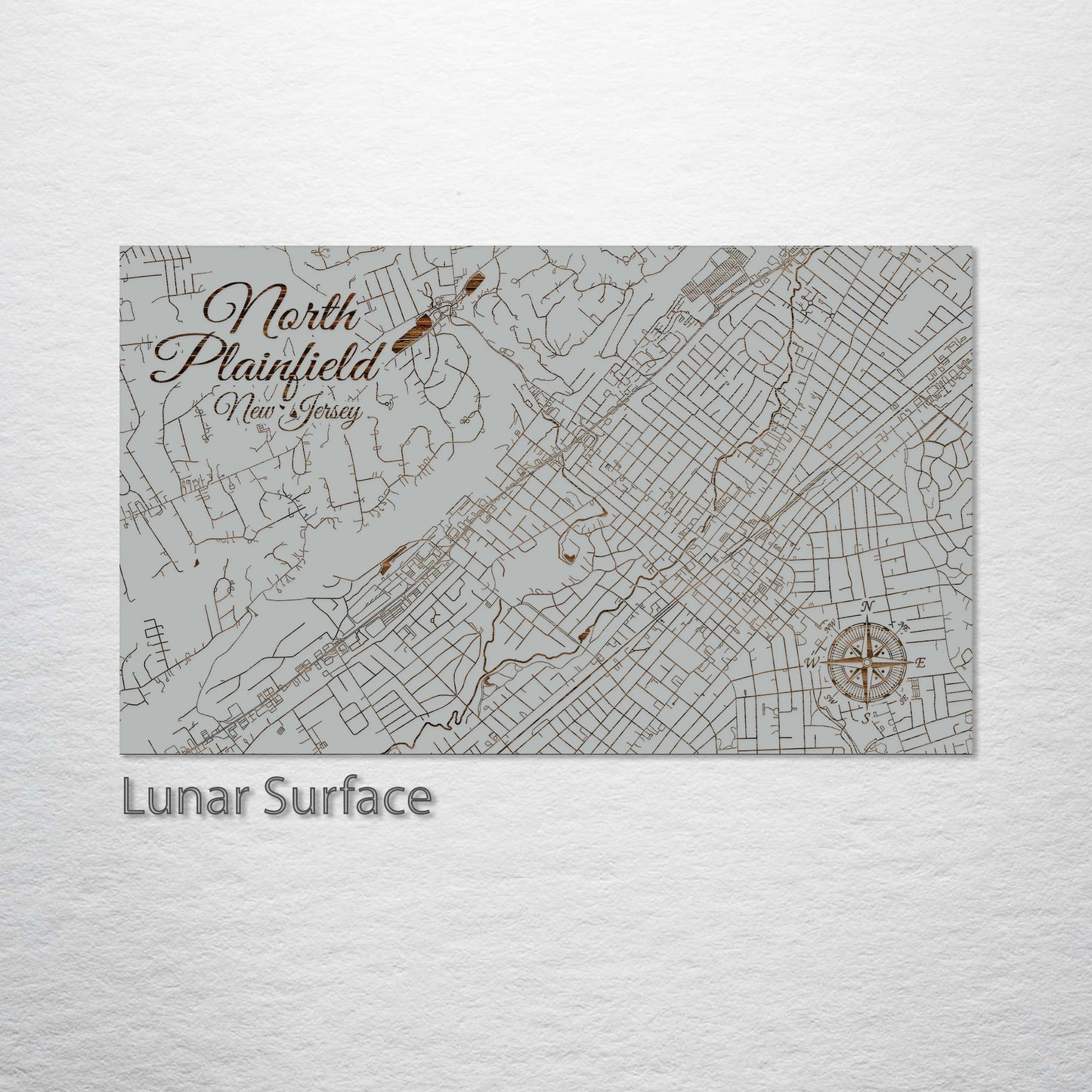 North Plainfield, New Jersey Street Map