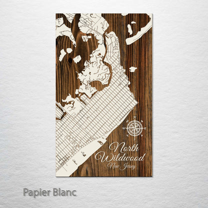 North Wildwood, New Jersey Street Map