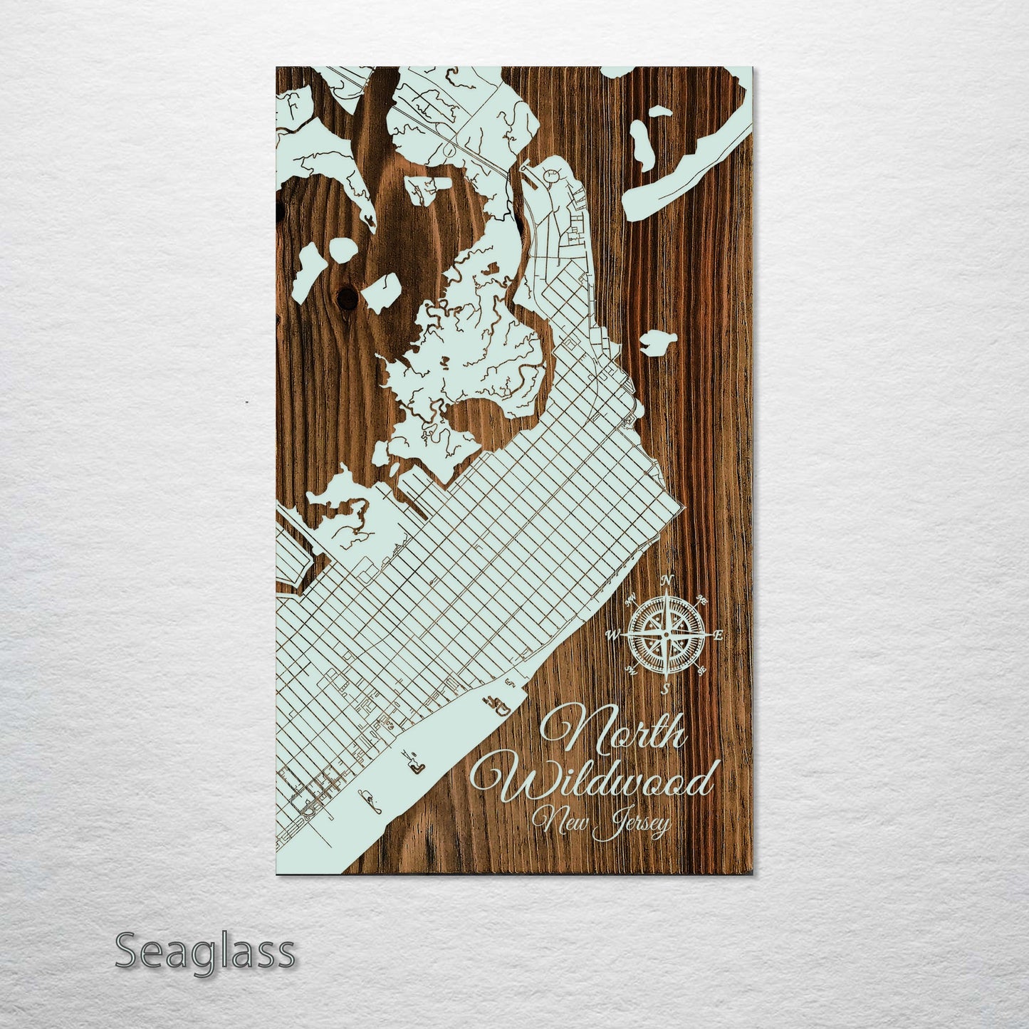 North Wildwood, New Jersey Street Map