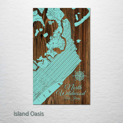 North Wildwood, New Jersey Street Map