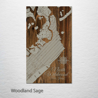 North Wildwood, New Jersey Street Map