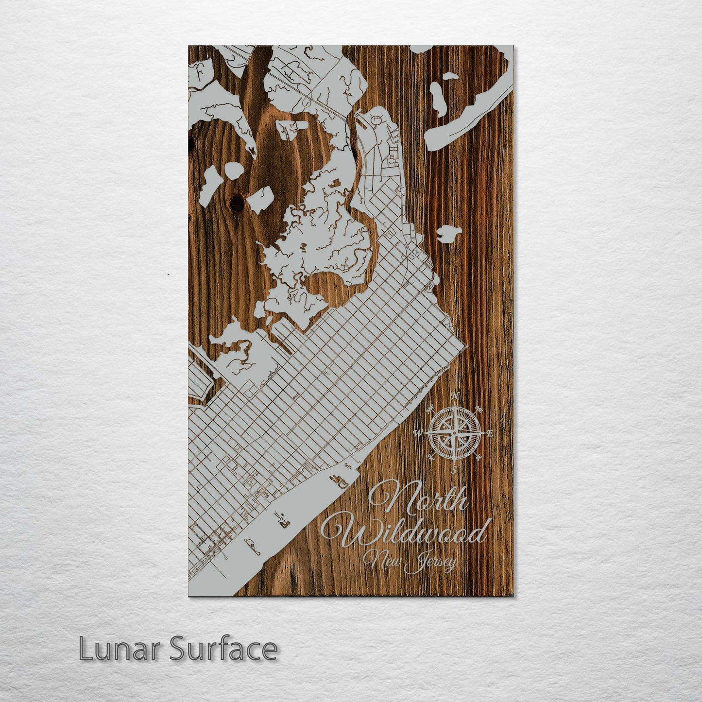 North Wildwood, New Jersey Street Map