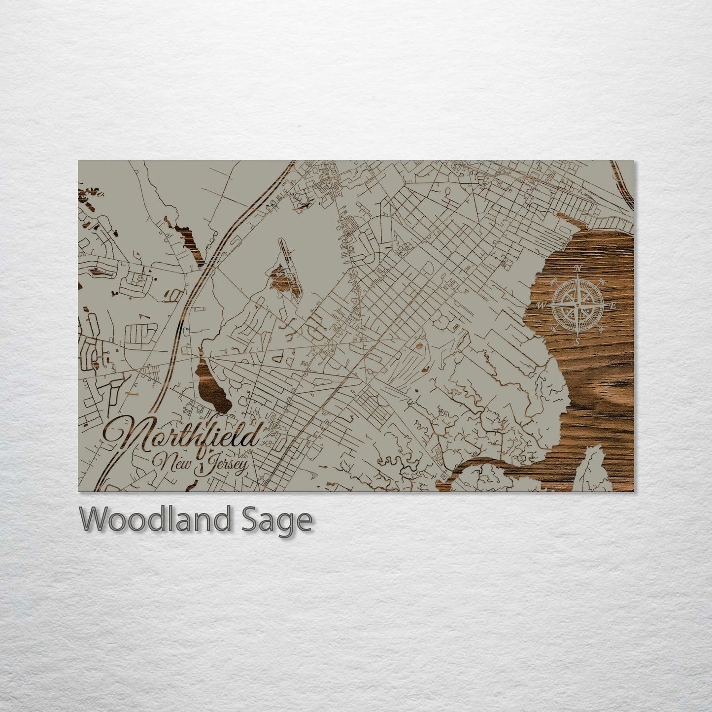 Northfield, New Jersey Street Map