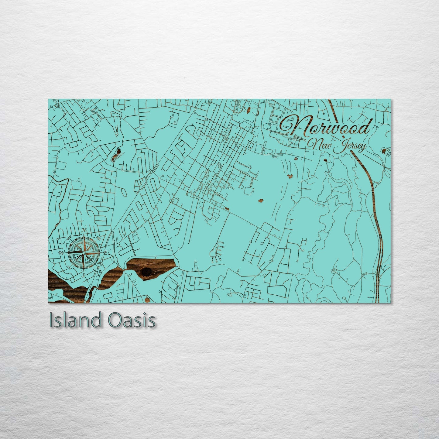 Norwood, New Jersey Street Map