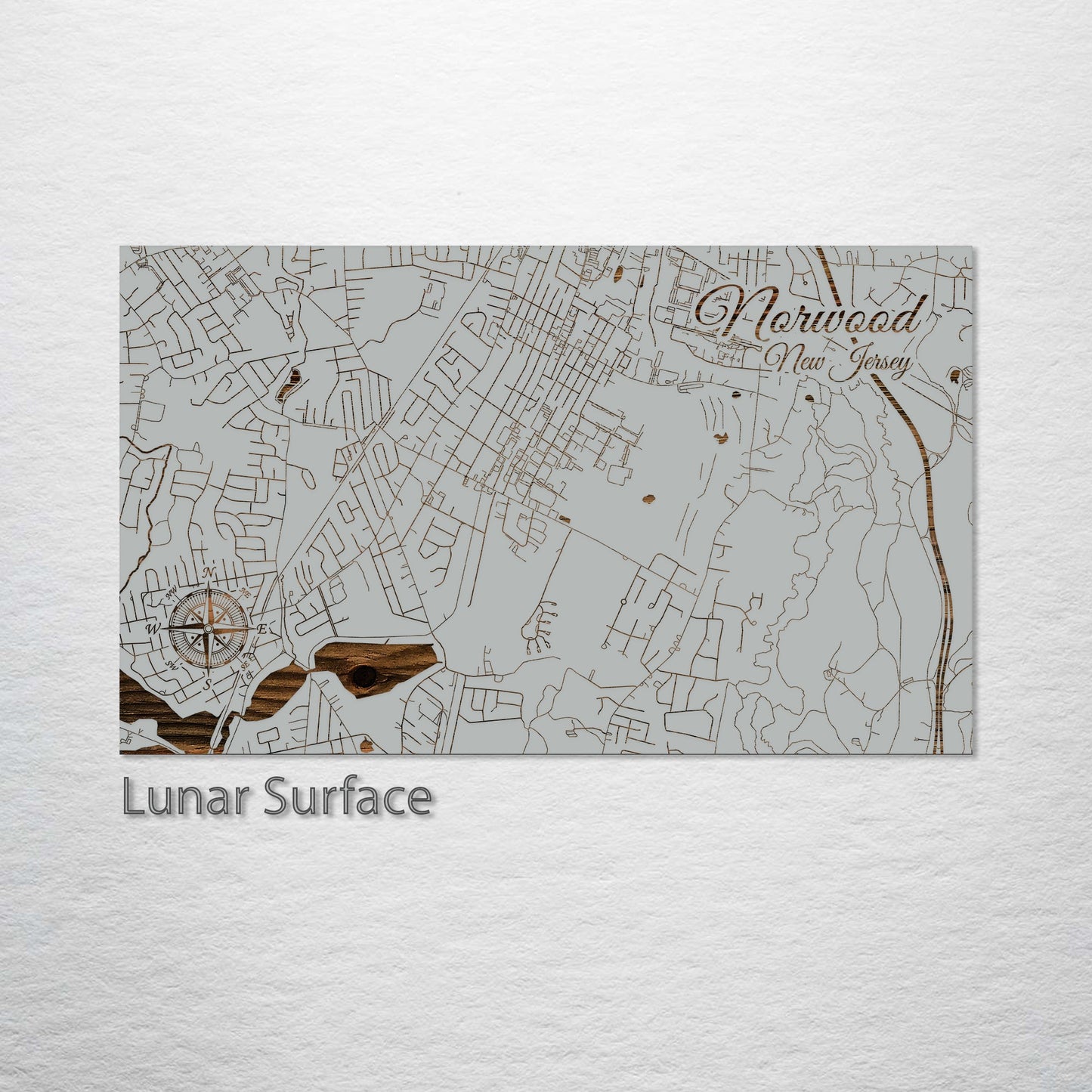 Norwood, New Jersey Street Map