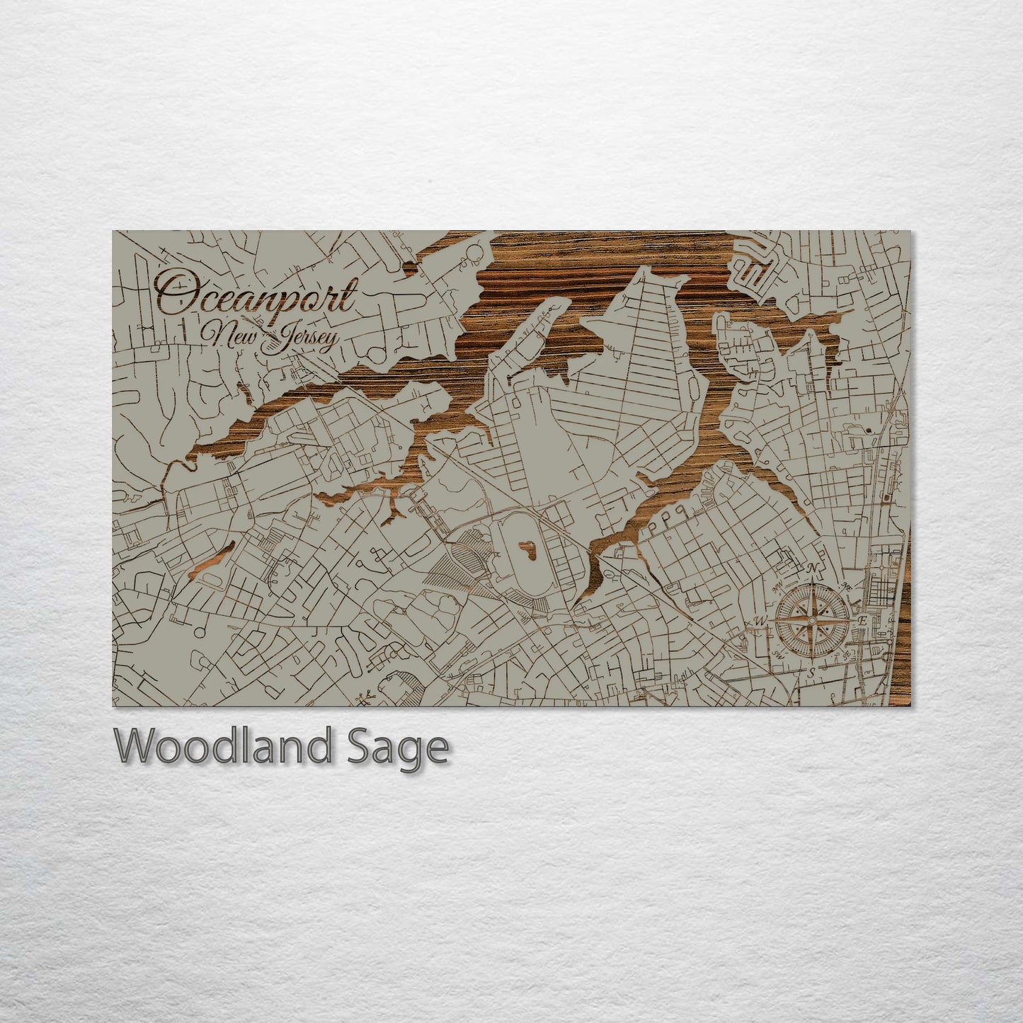 Oceanport, New Jersey Street Map