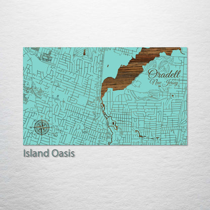 Oradell, New Jersey Street Map