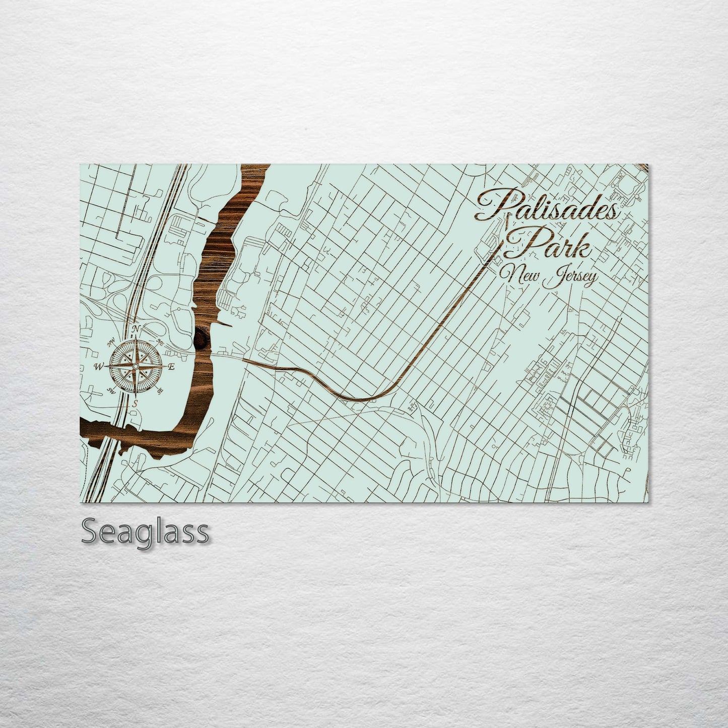 Palisades Park, New Jersey Street Map