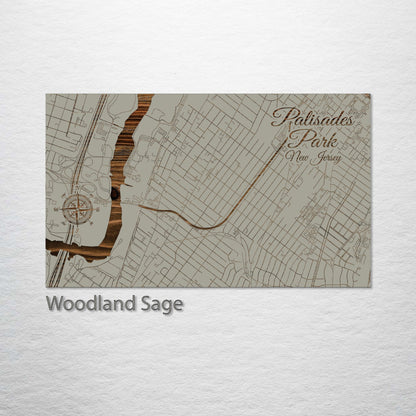 Palisades Park, New Jersey Street Map