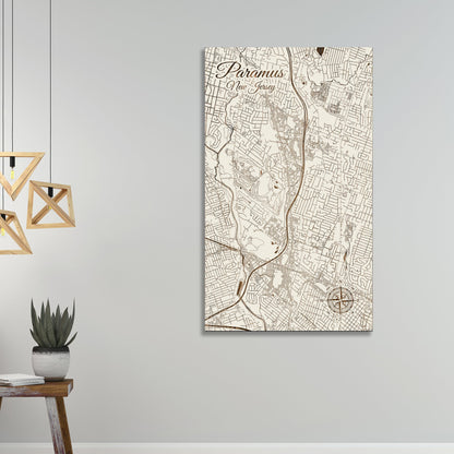 Paramus, New Jersey Street Map