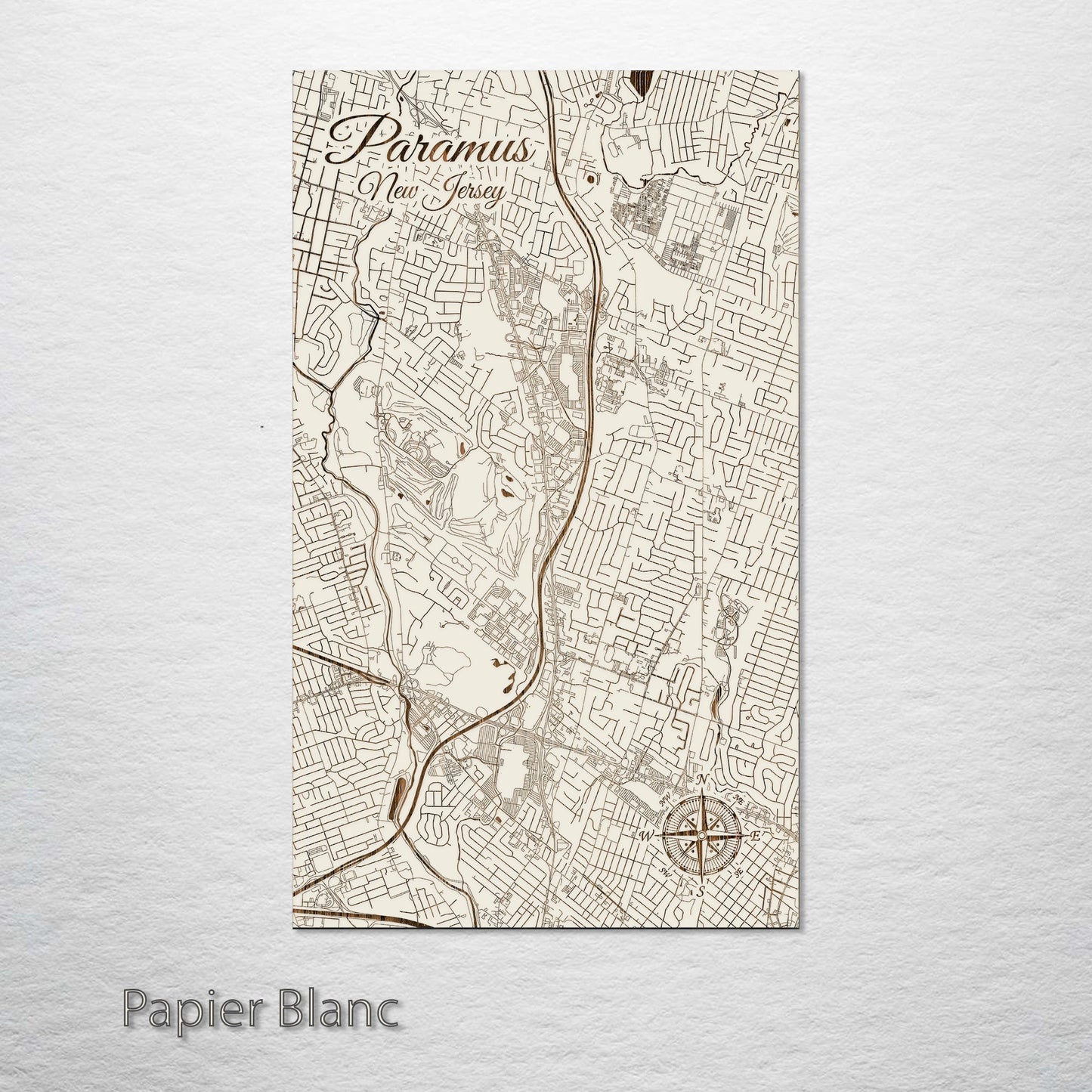 Paramus, New Jersey Street Map