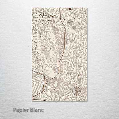 Paramus, New Jersey Street Map