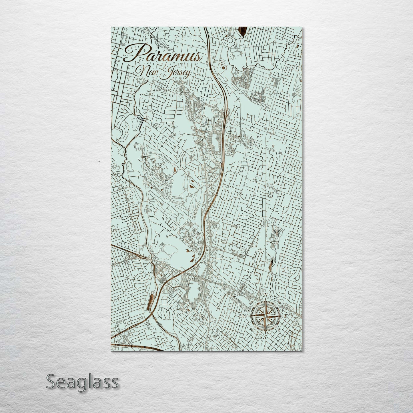 Paramus, New Jersey Street Map