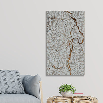 Passaic, New Jersey Street Map