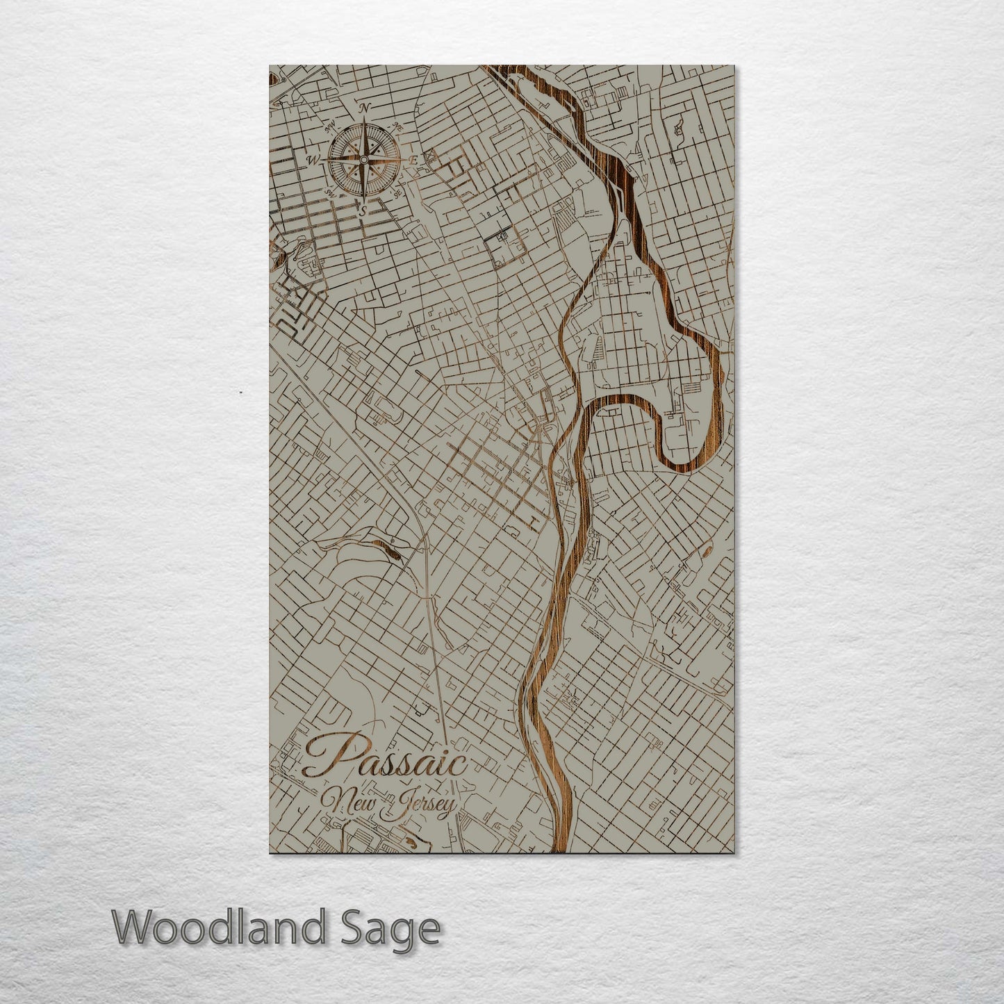 Passaic, New Jersey Street Map