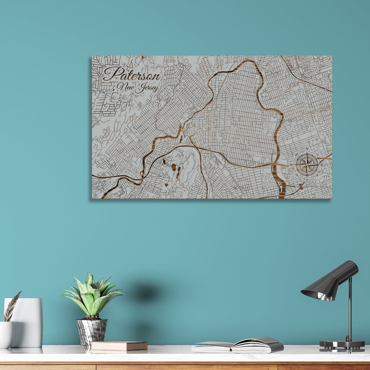 Paterson, New Jersey Street Map