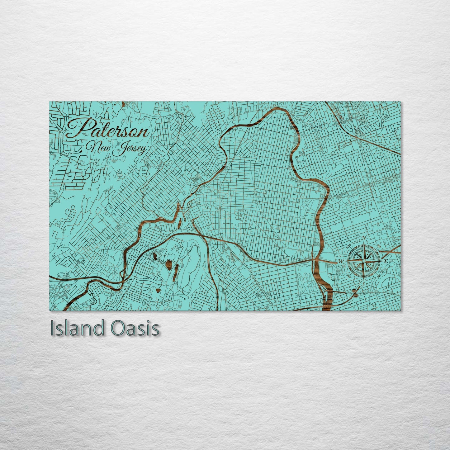 Paterson, New Jersey Street Map