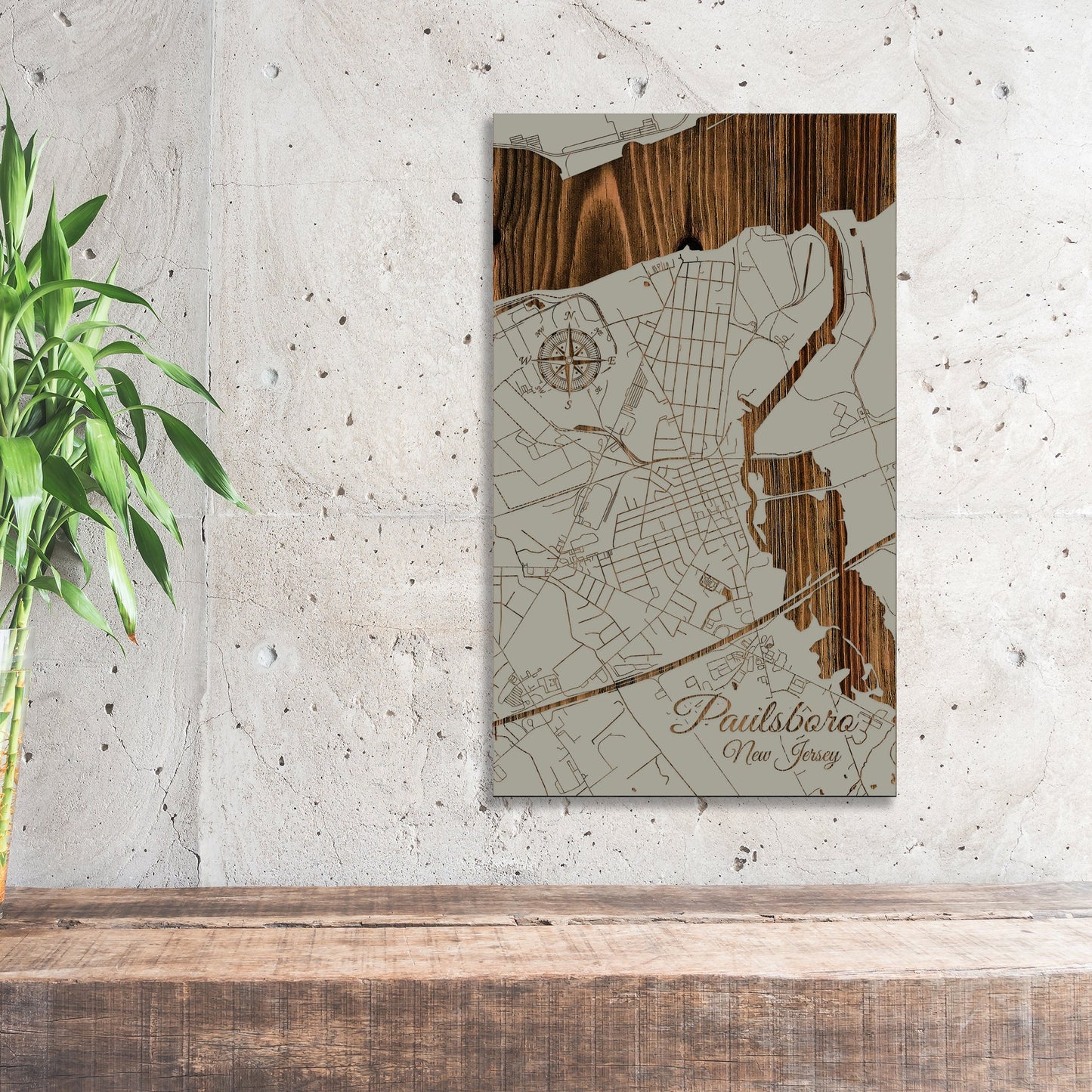 Paulsboro, New Jersey Street Map