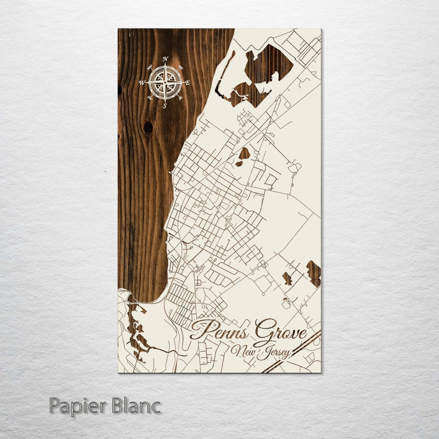 Penns Grove, New Jersey Street Map