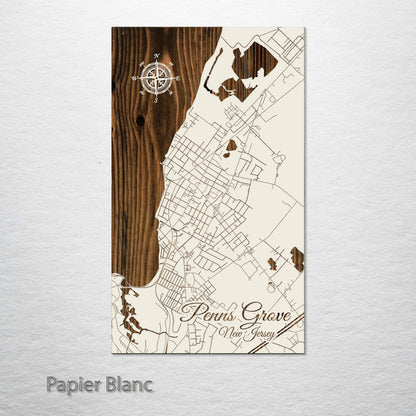 Penns Grove, New Jersey Street Map